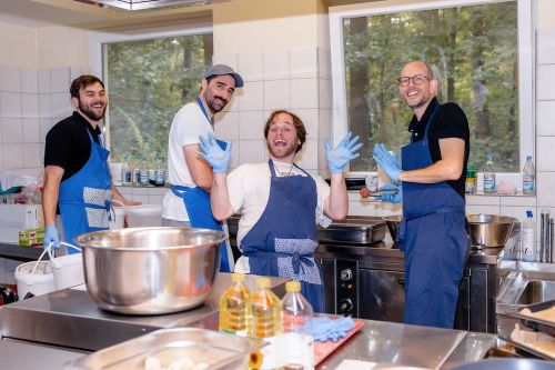 Küchenteam in der Waldheim-Küche