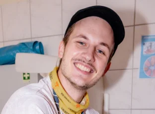 Porträt von Jannik aus dem Ferienwaldheim.